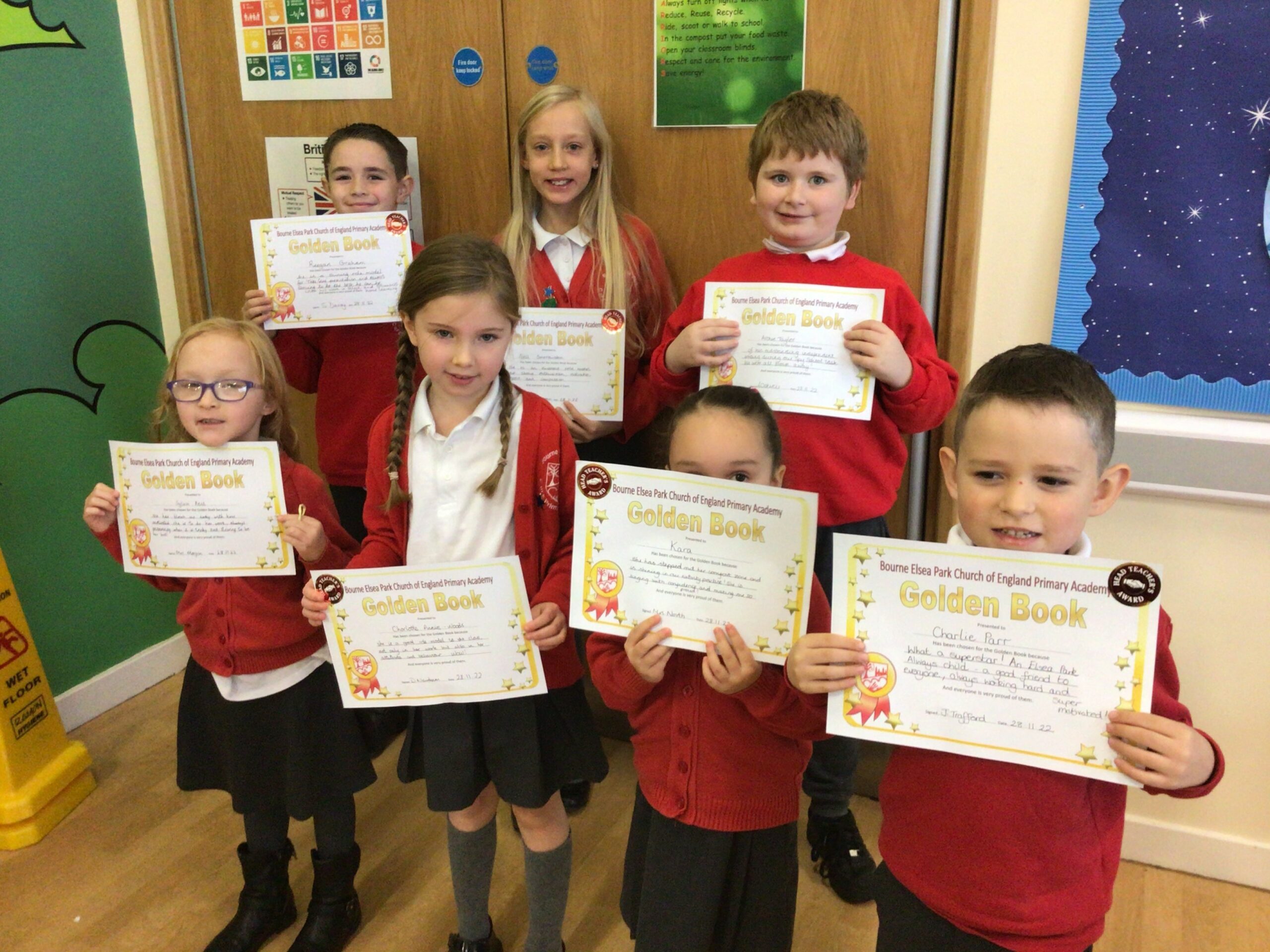 Well Done to This Week's Superstars! - Bourne Elsea Park